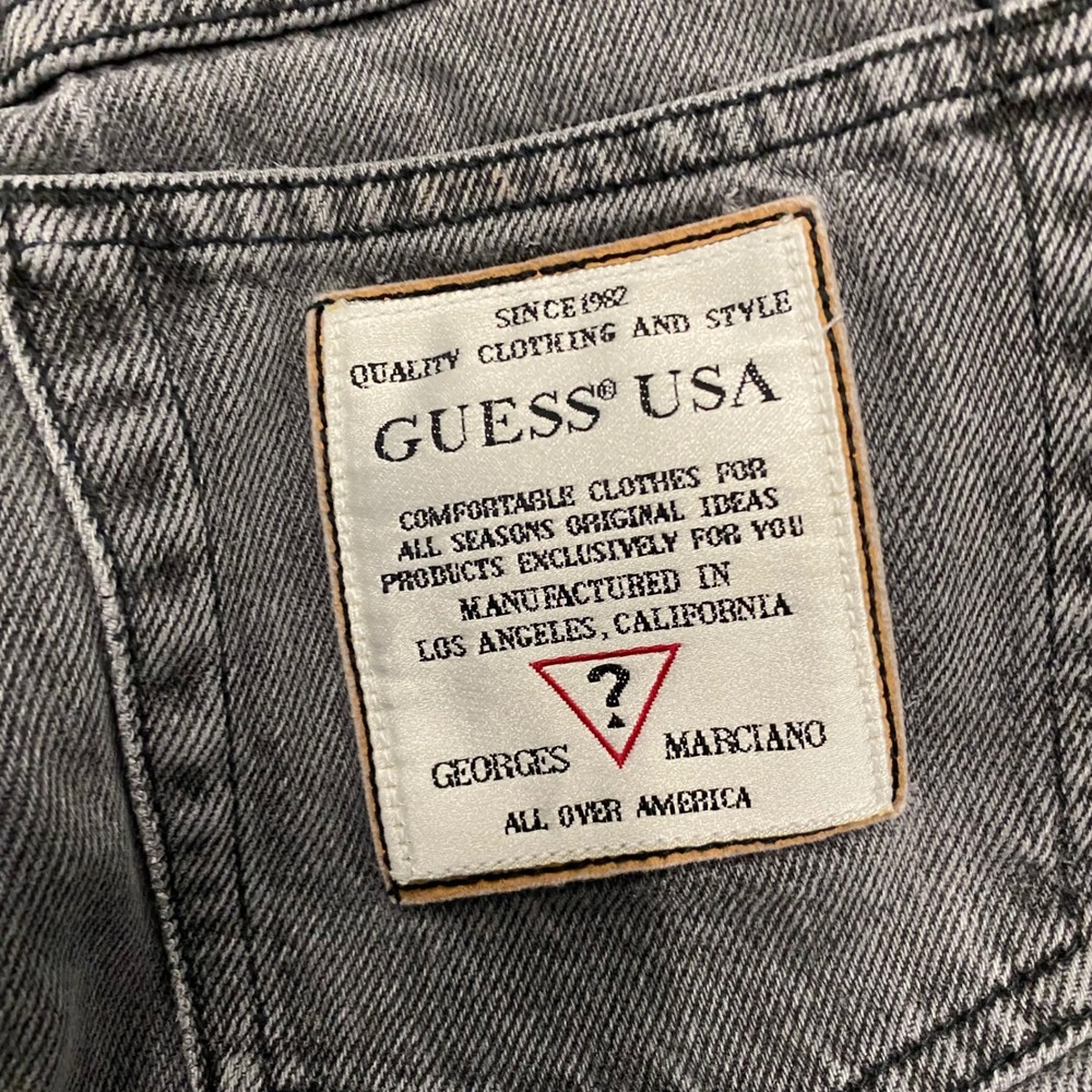 Guess Gray Straight Leg Jeans - Picture 5 of 5